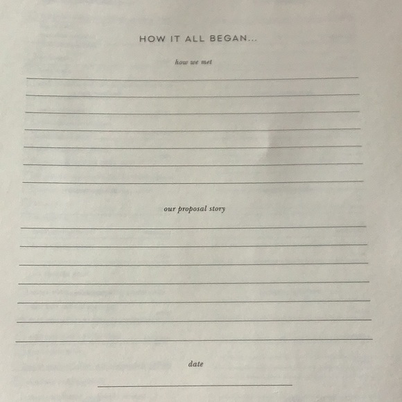 KS Bridal Planner & Pen set. It started out with a kiss. - Picture 3 of 13